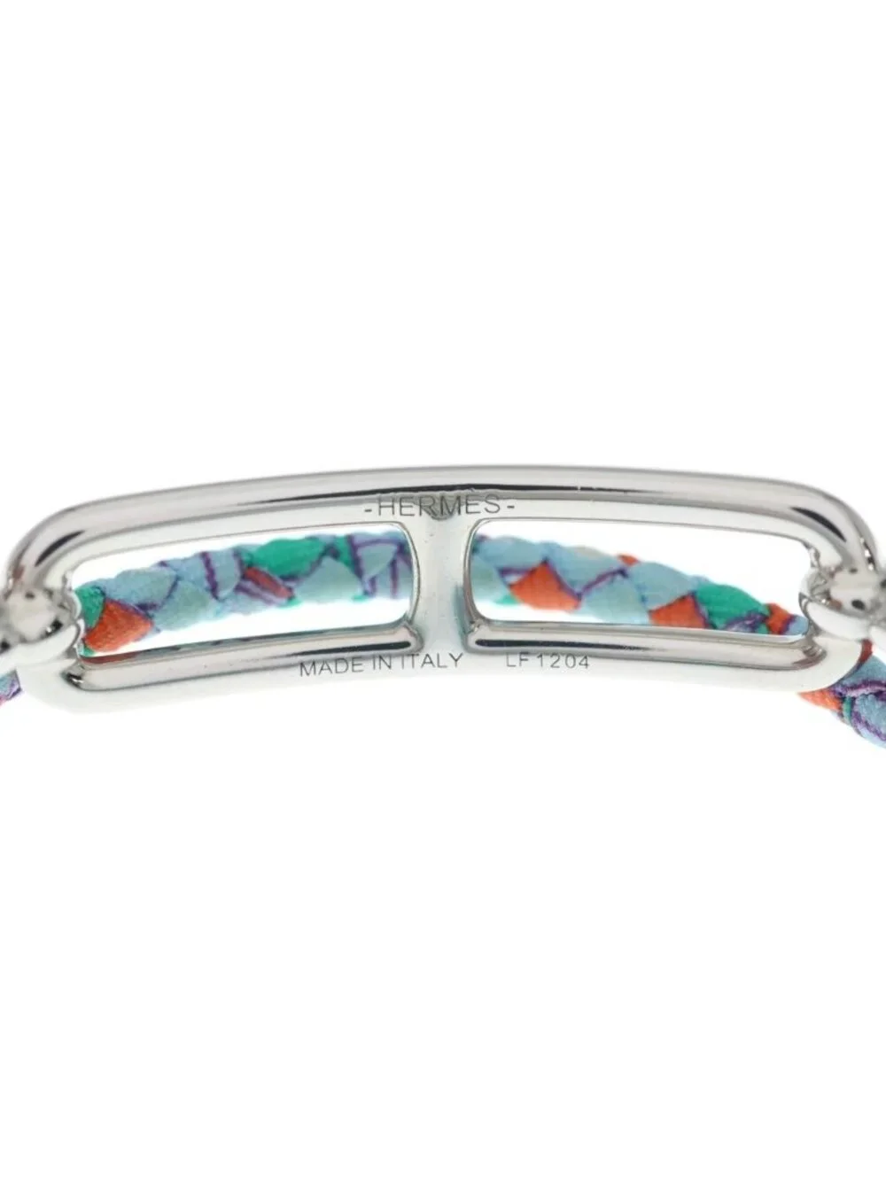 Hermes Roulis Bracelet Light Blue Silver
